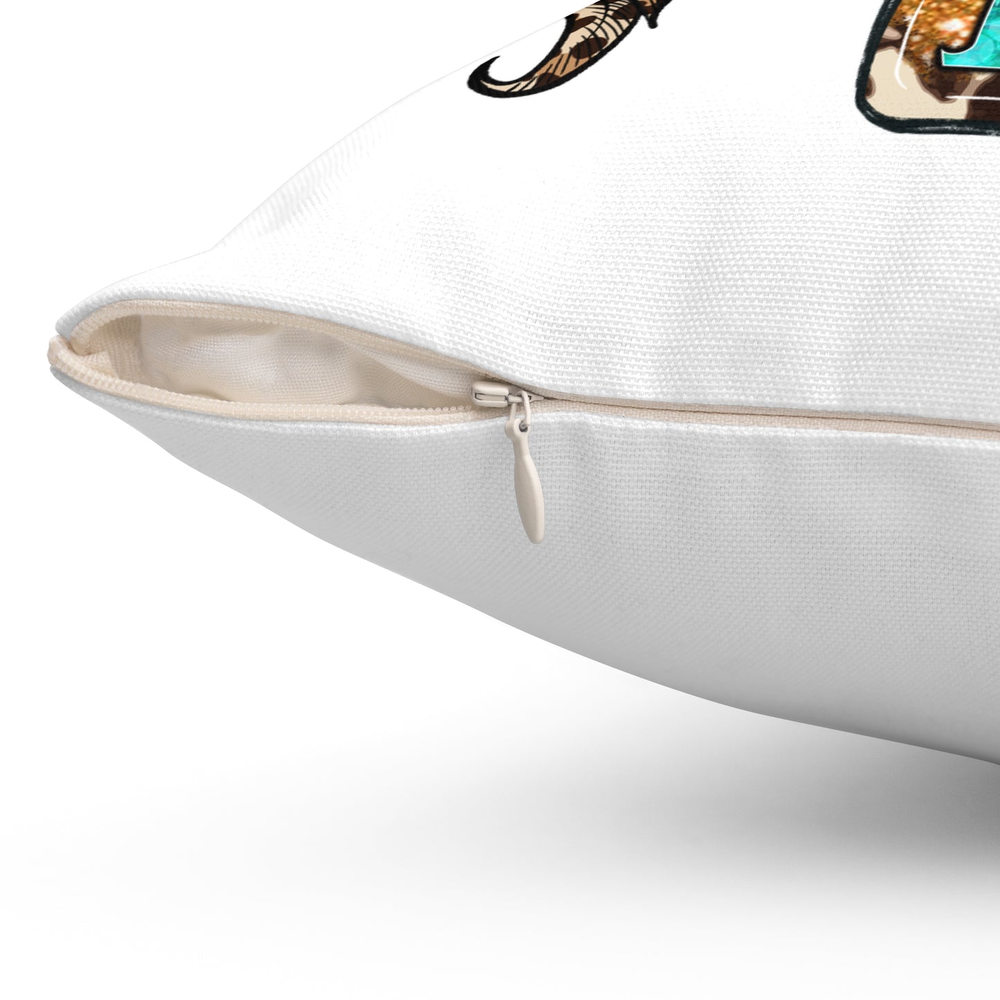 Spun Polyester Square Pillow