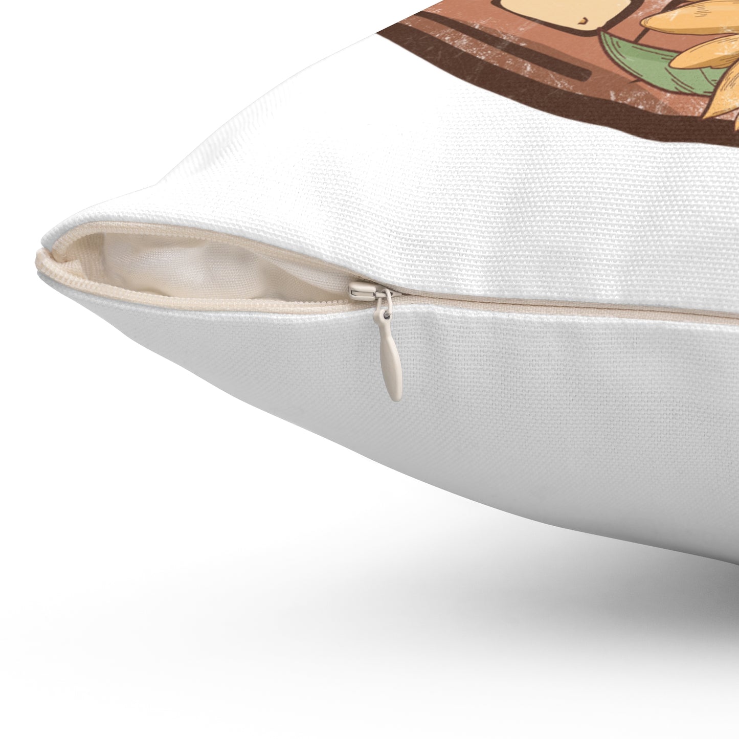 Spun Polyester Square Pillow