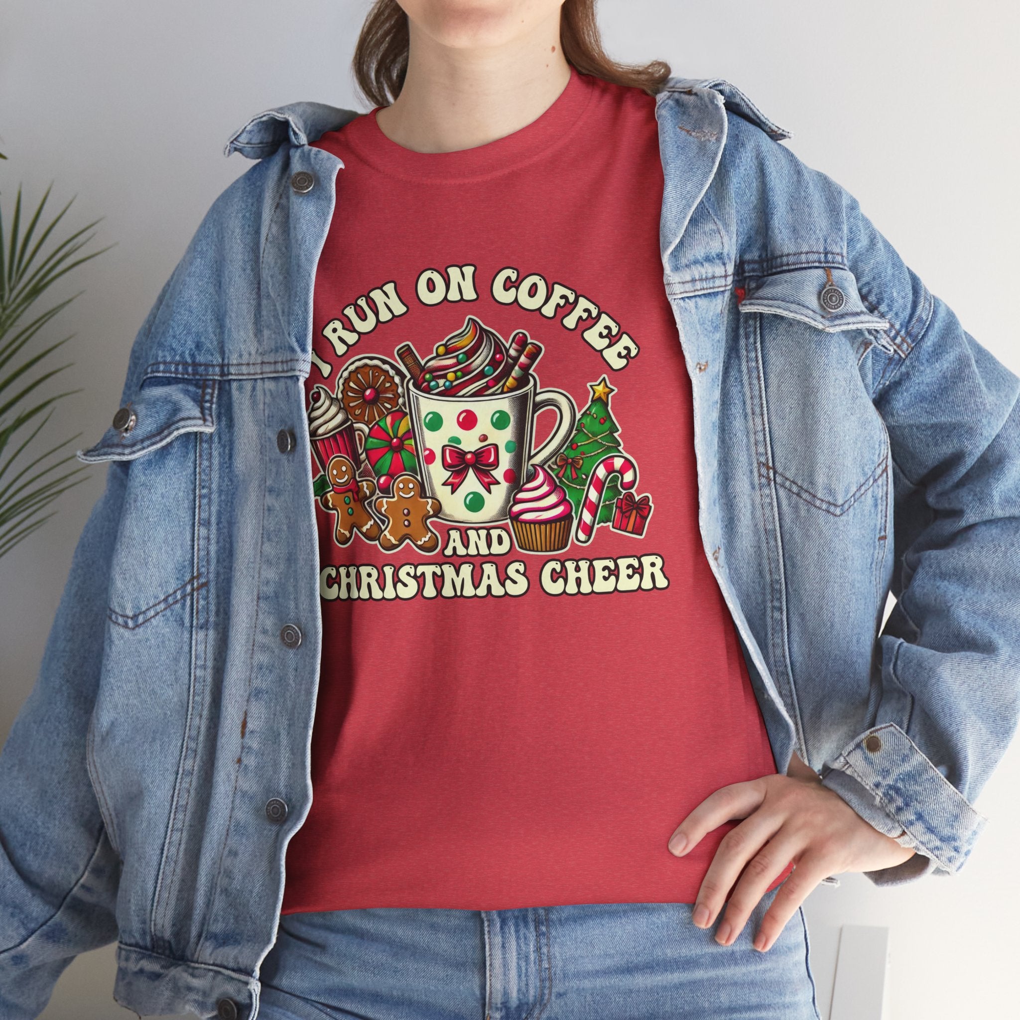 Funny Christmas Coffee Heavy Cotton Tee