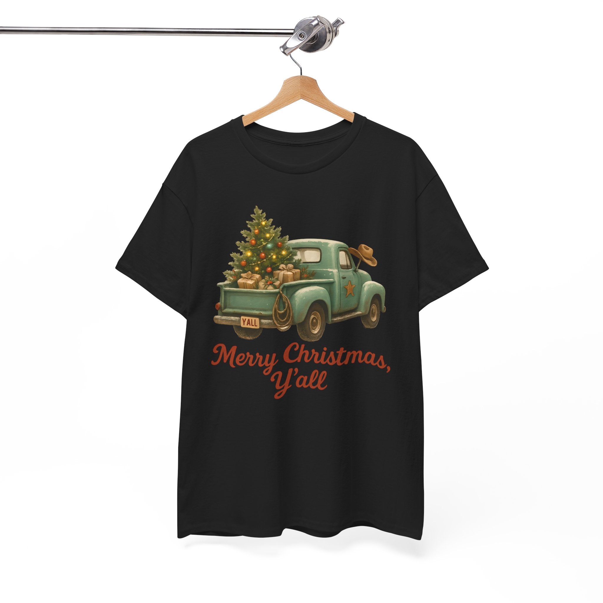 'Merry Christmas, Y'all' Vintage Holiday Tee