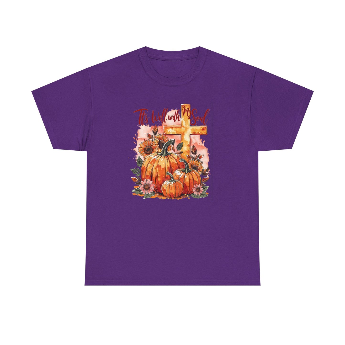 Fall Pumpkin Cross