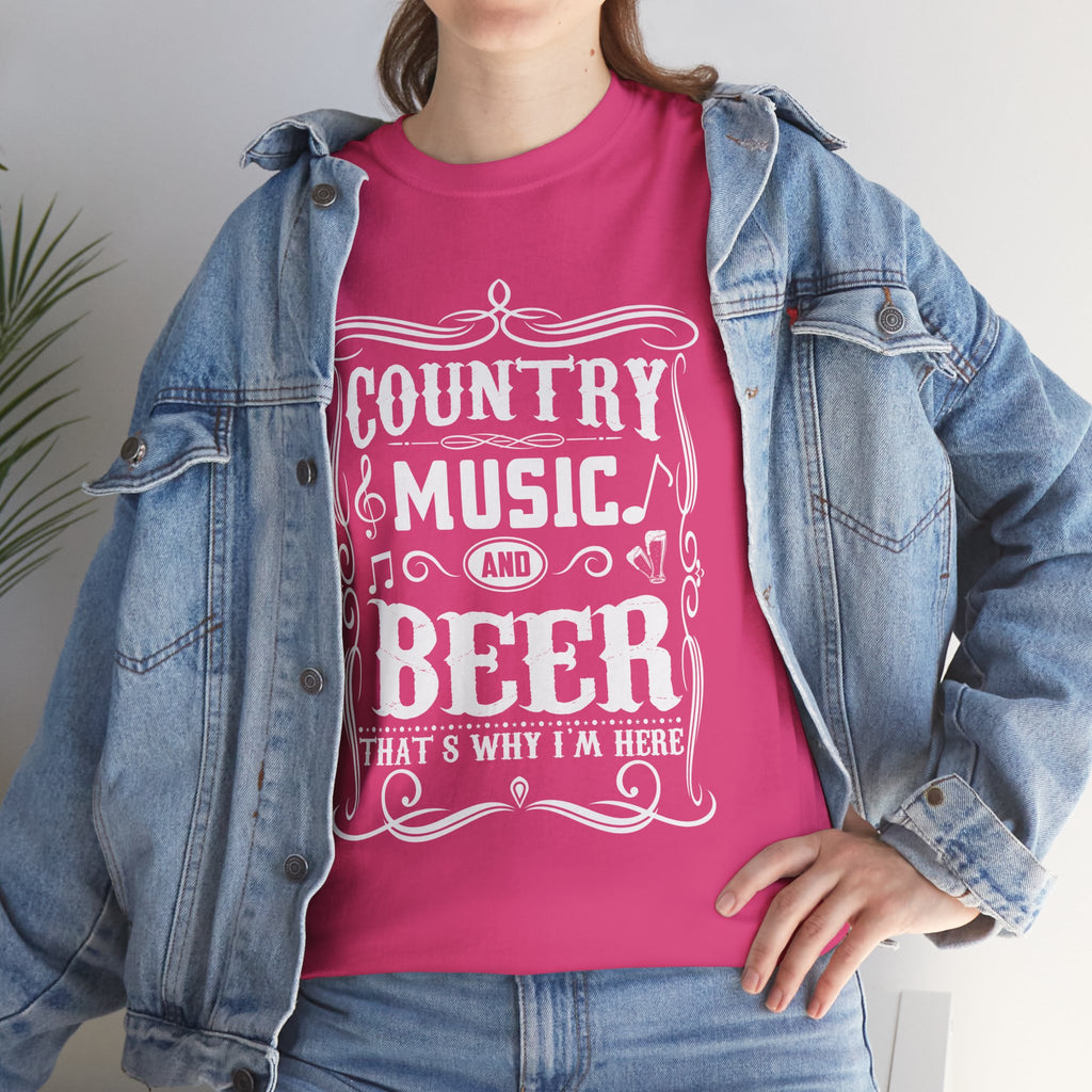 Country Music & Beer Tee