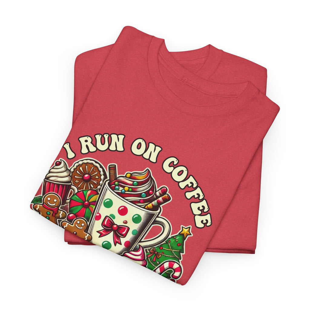 Funny Christmas Coffee Heavy Cotton Tee