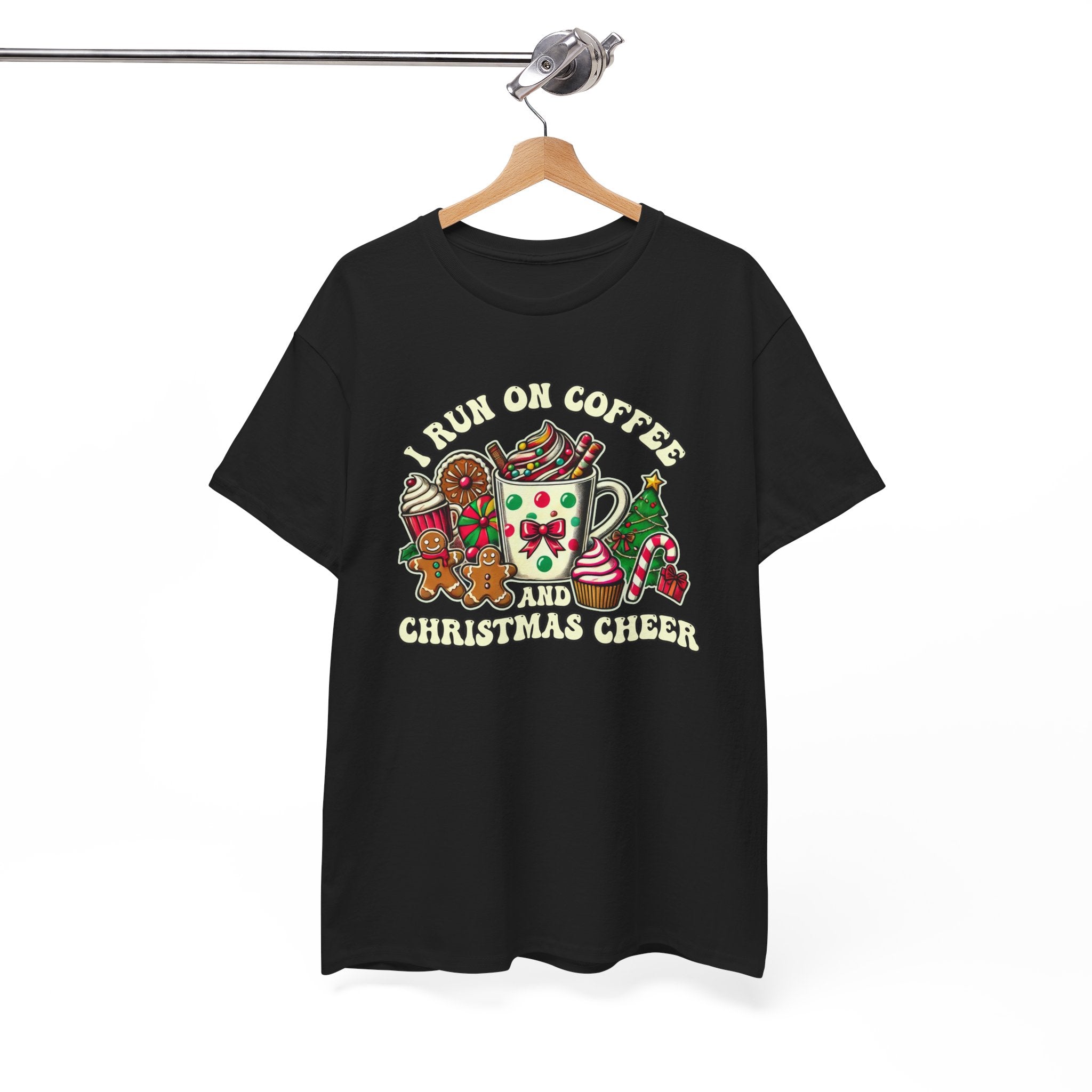 Funny Christmas Coffee Heavy Cotton Tee
