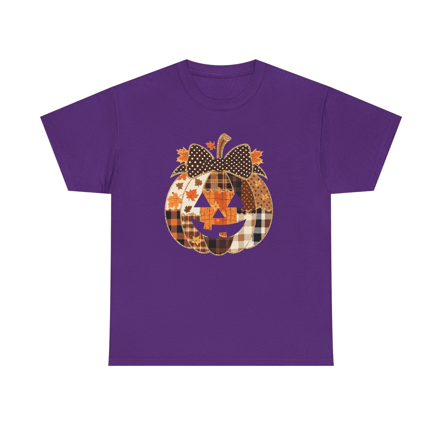 Pumpkin Patch Plaid Jack-O'-Lantern