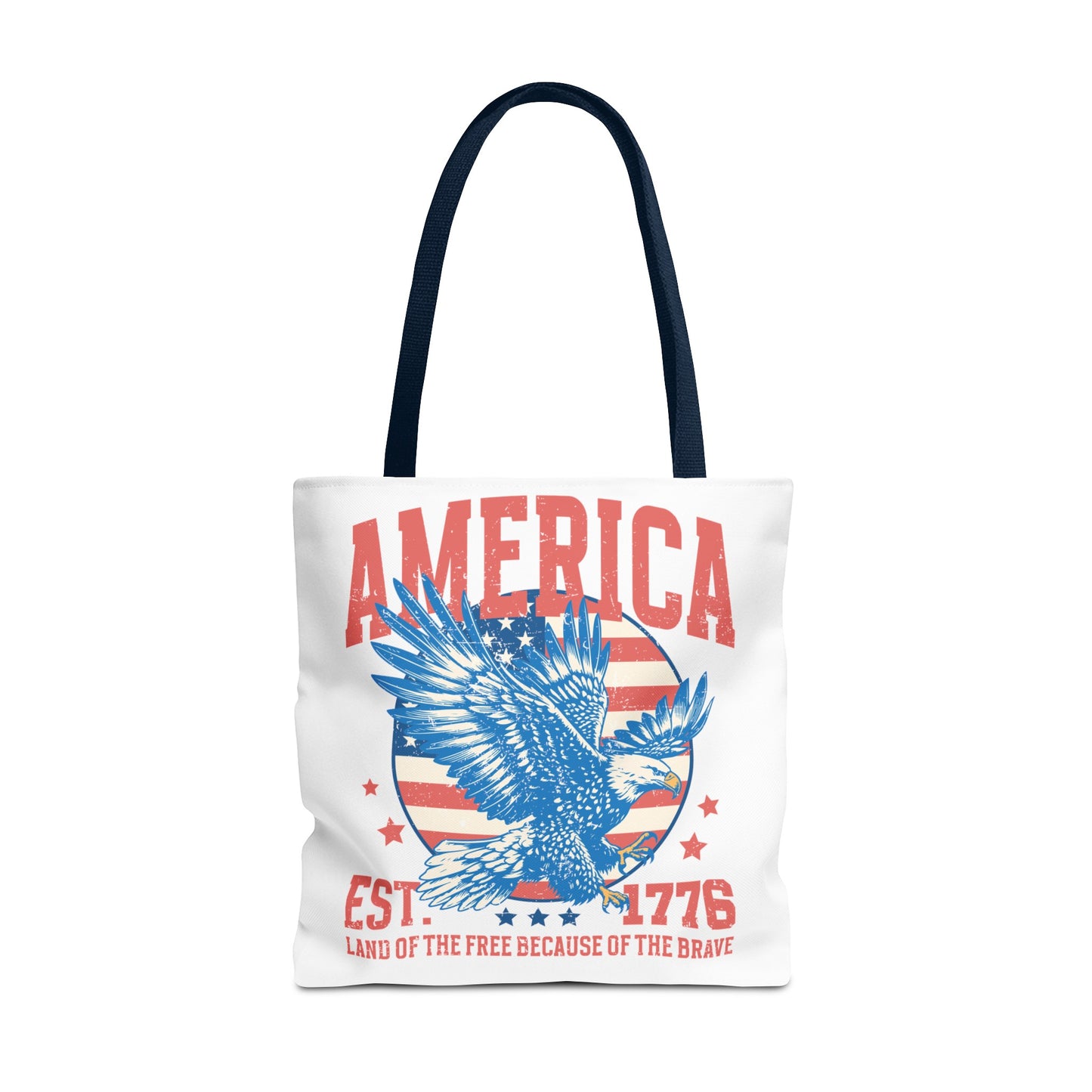 American Eagle Land of the Free Tote Bag