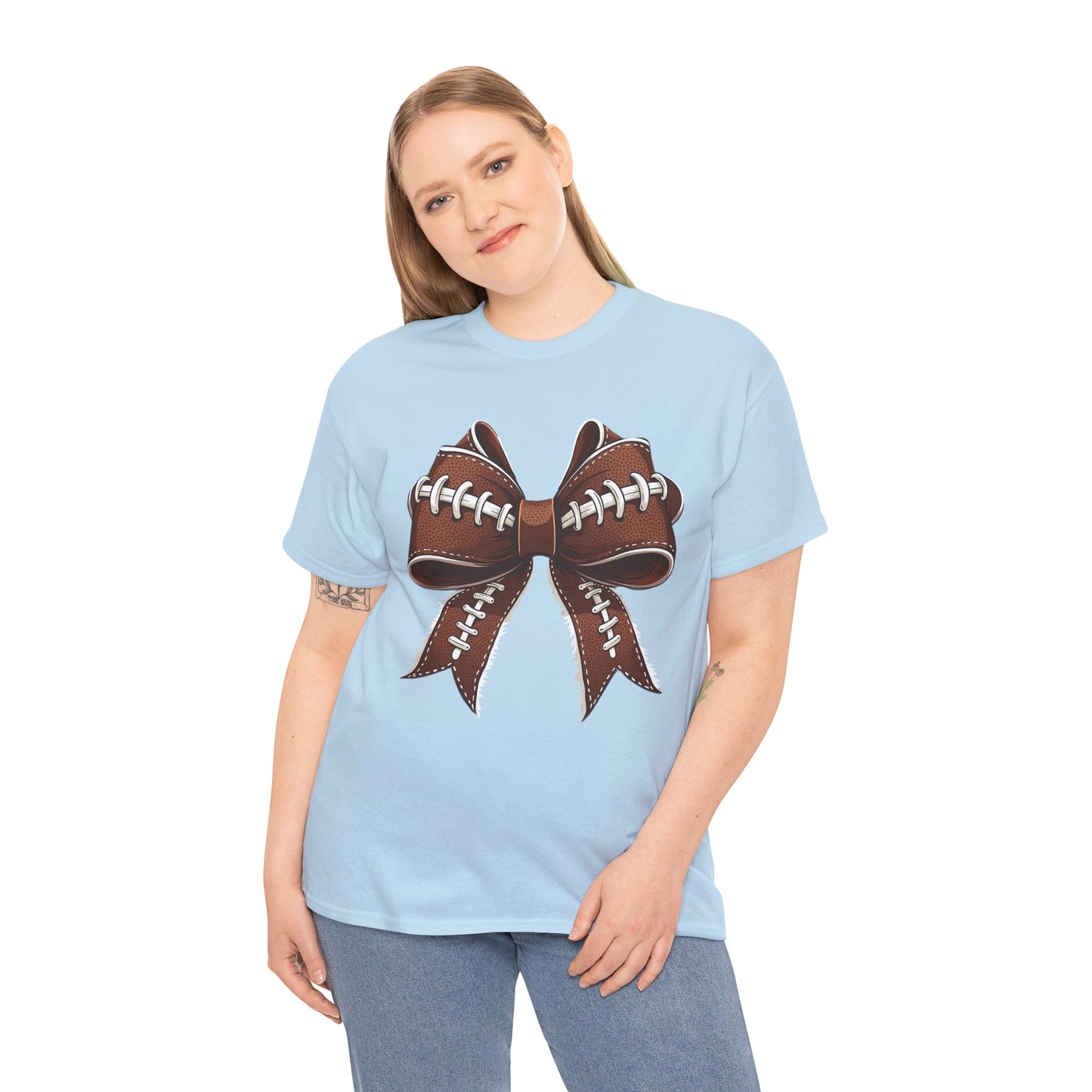 Football Bow Tee