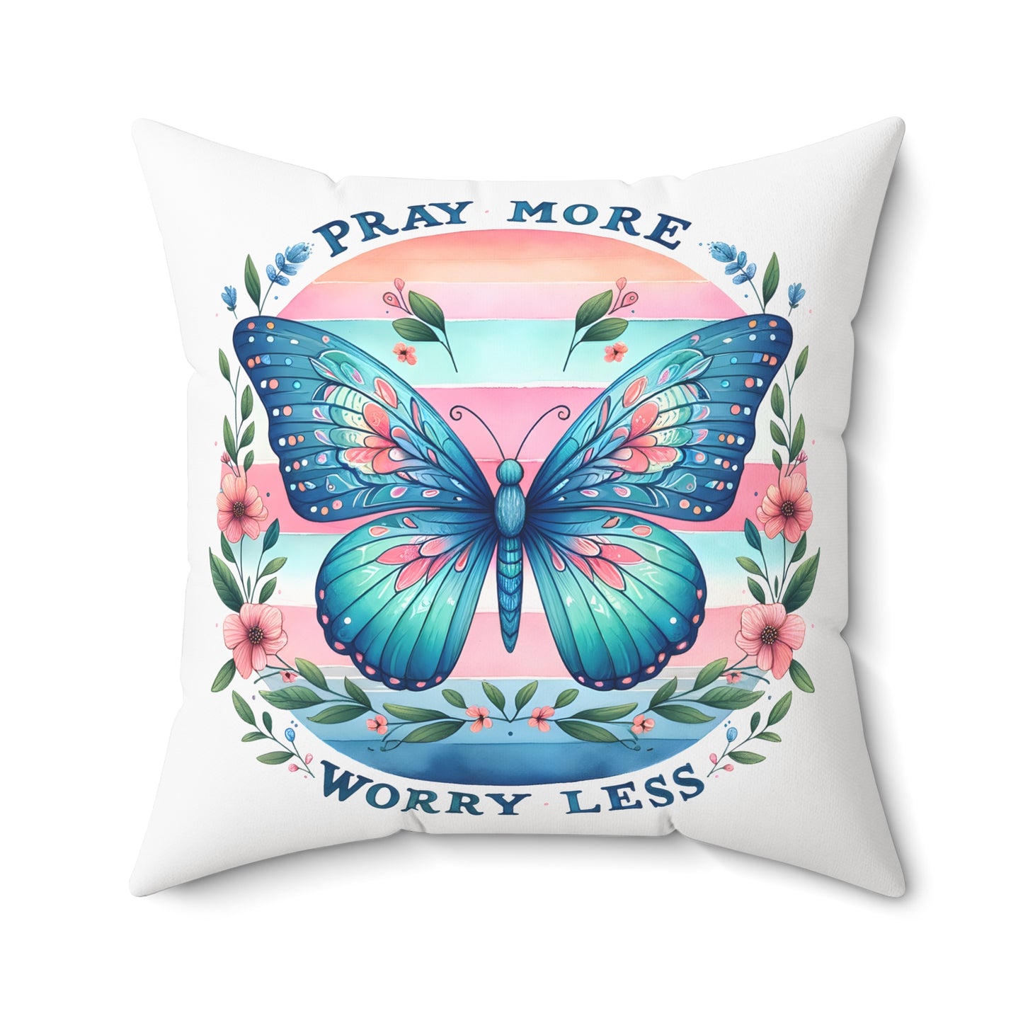 Spun Polyester Square Pillow