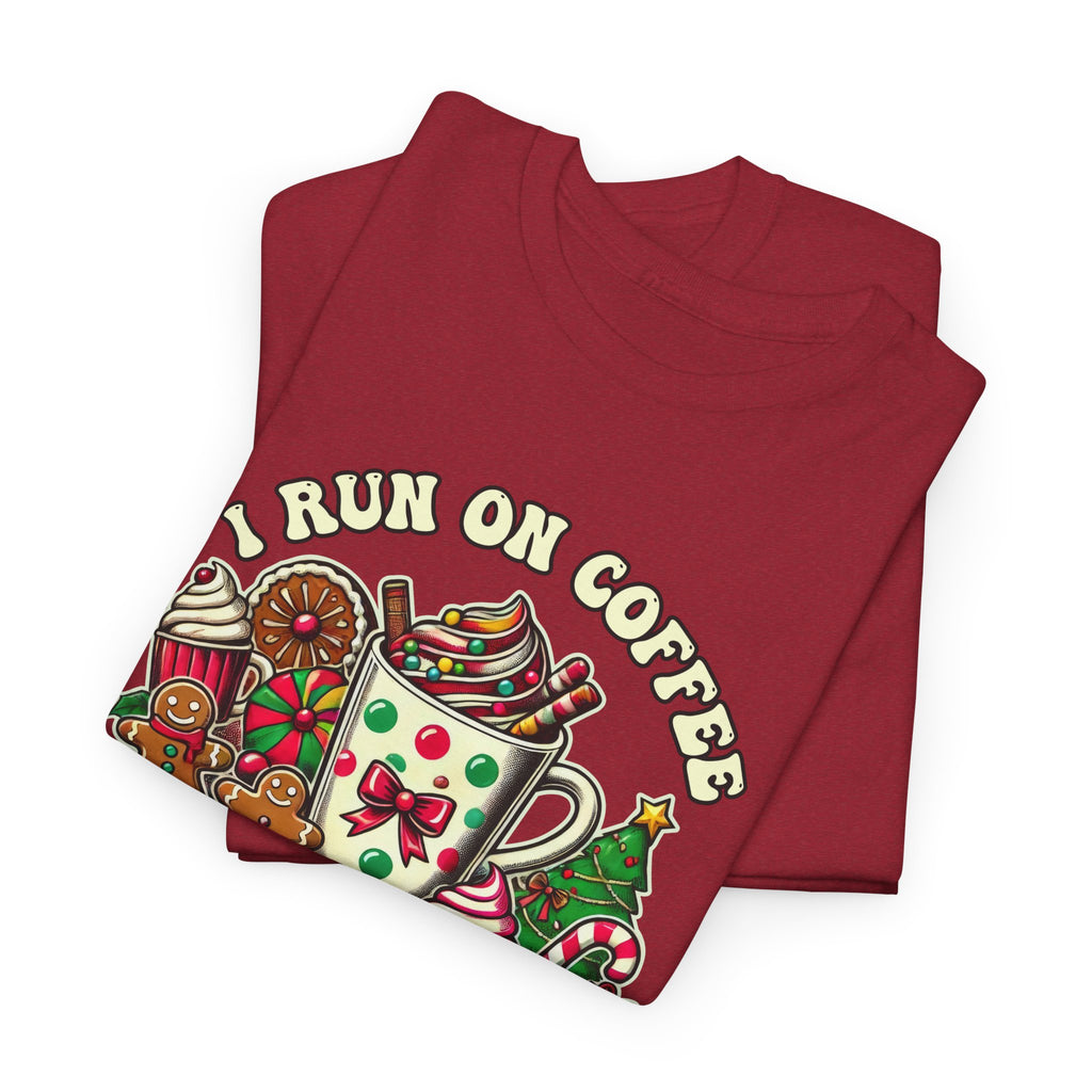 Funny Christmas Coffee Heavy Cotton Tee