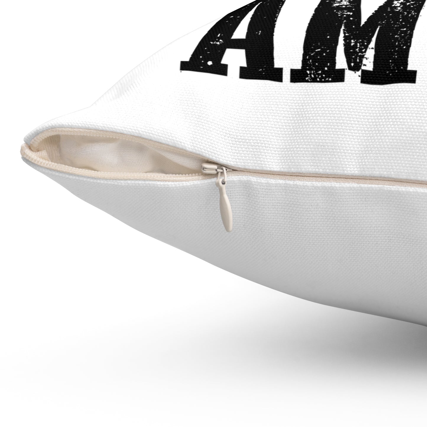 Spun Polyester Square Pillow