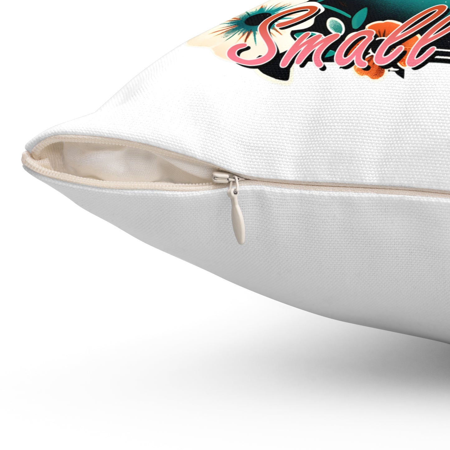 Spun Polyester Square Pillow