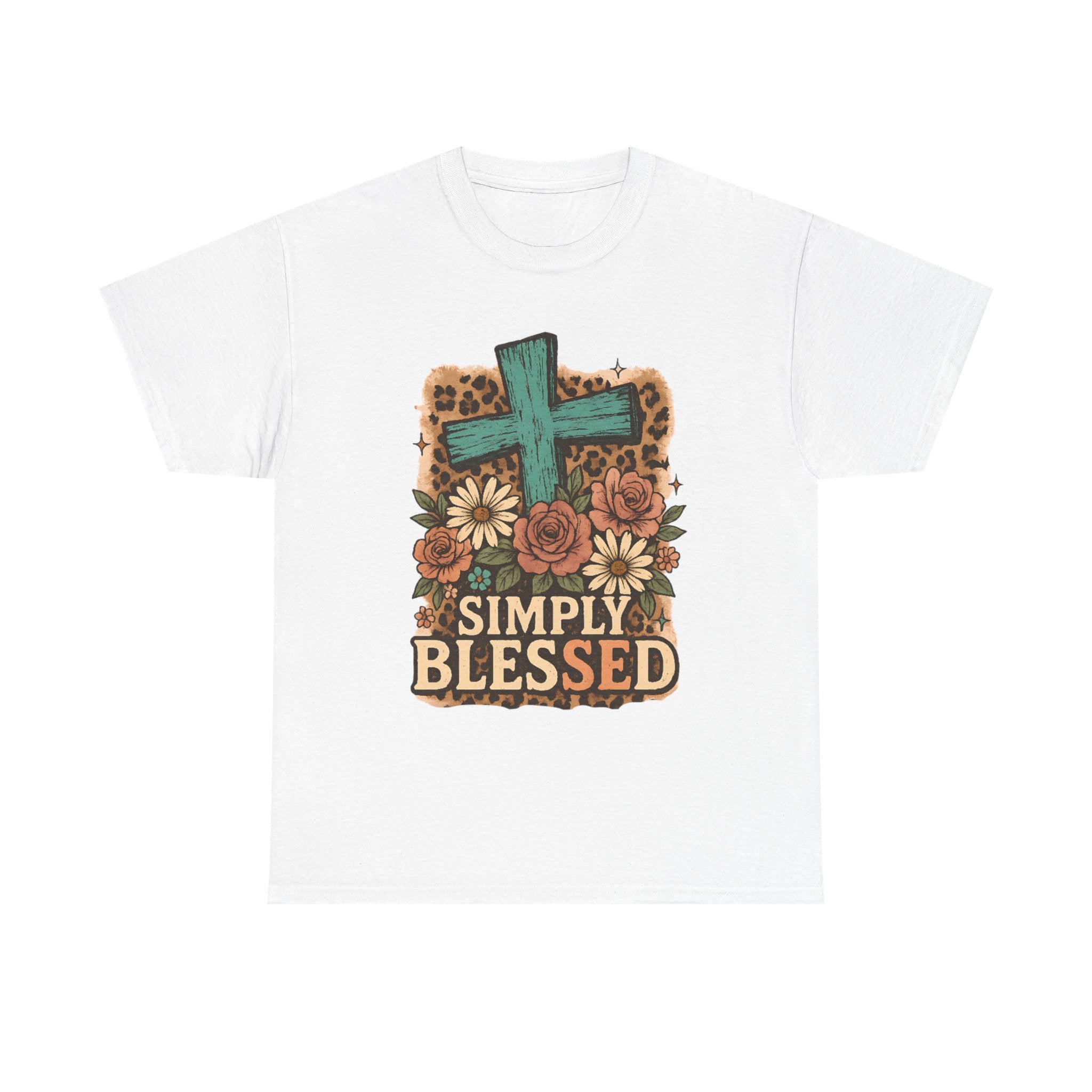 Simply Blessed Heavy Cotton Tee