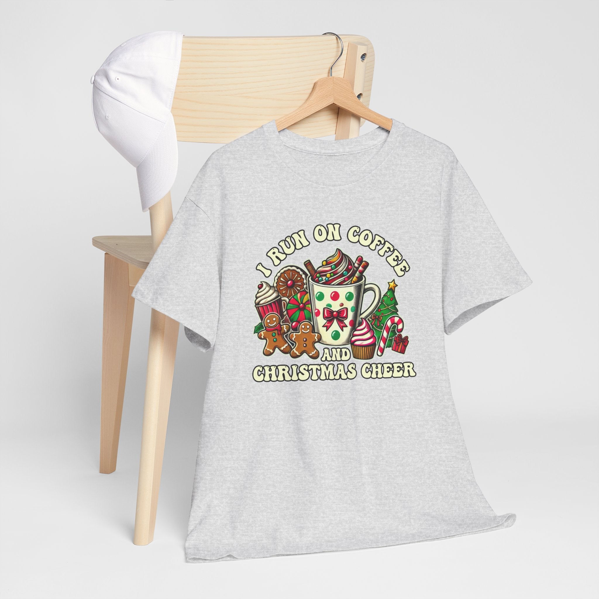 Funny Christmas Coffee Heavy Cotton Tee