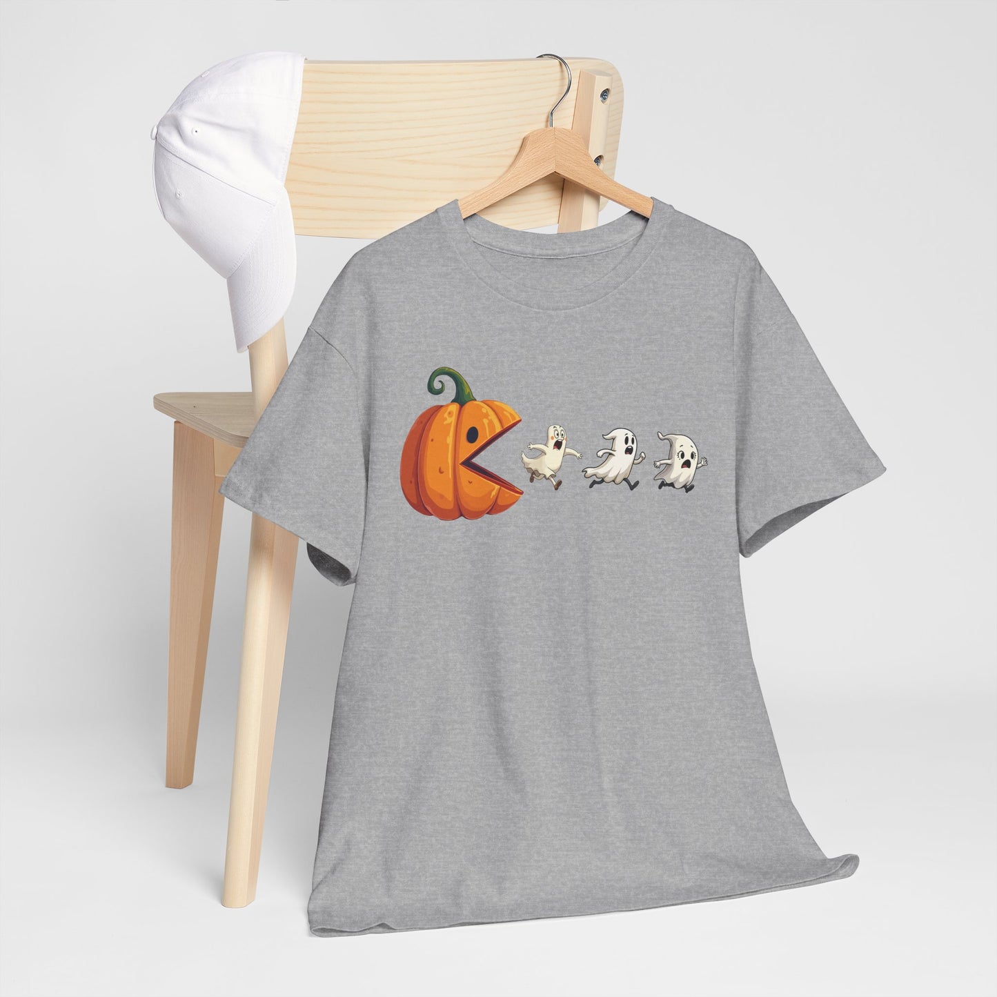 Playful Pumpkin Pac-Man Tee