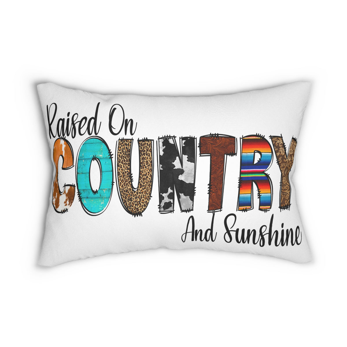 Spun Polyester Lumbar Pillow