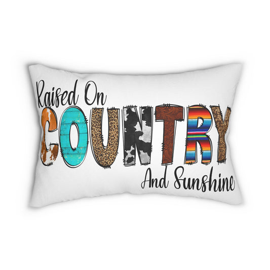 Spun Polyester Lumbar Pillow