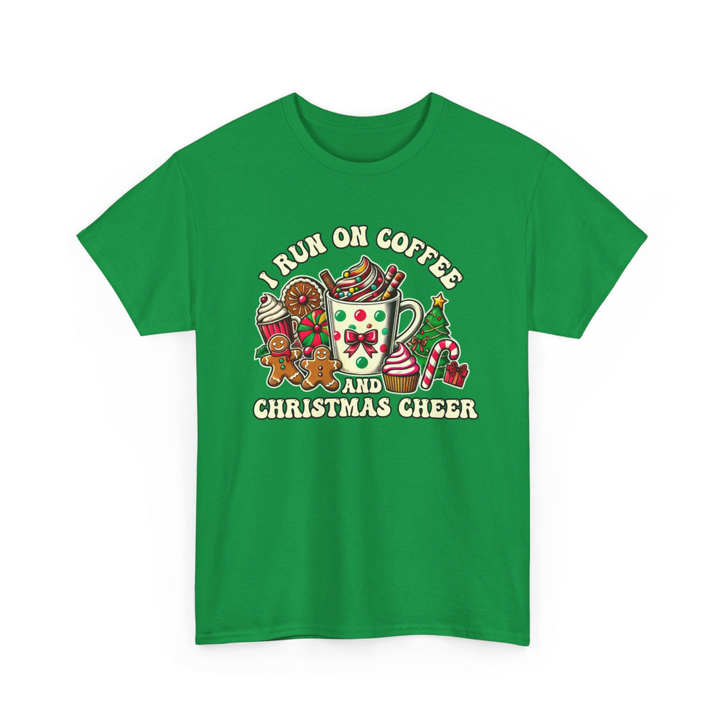 Funny Christmas Coffee Heavy Cotton Tee