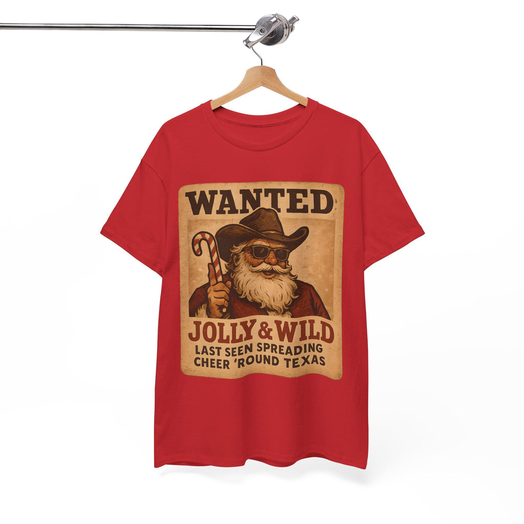 Wanted Jolly & Wild Santa T‑Shirt