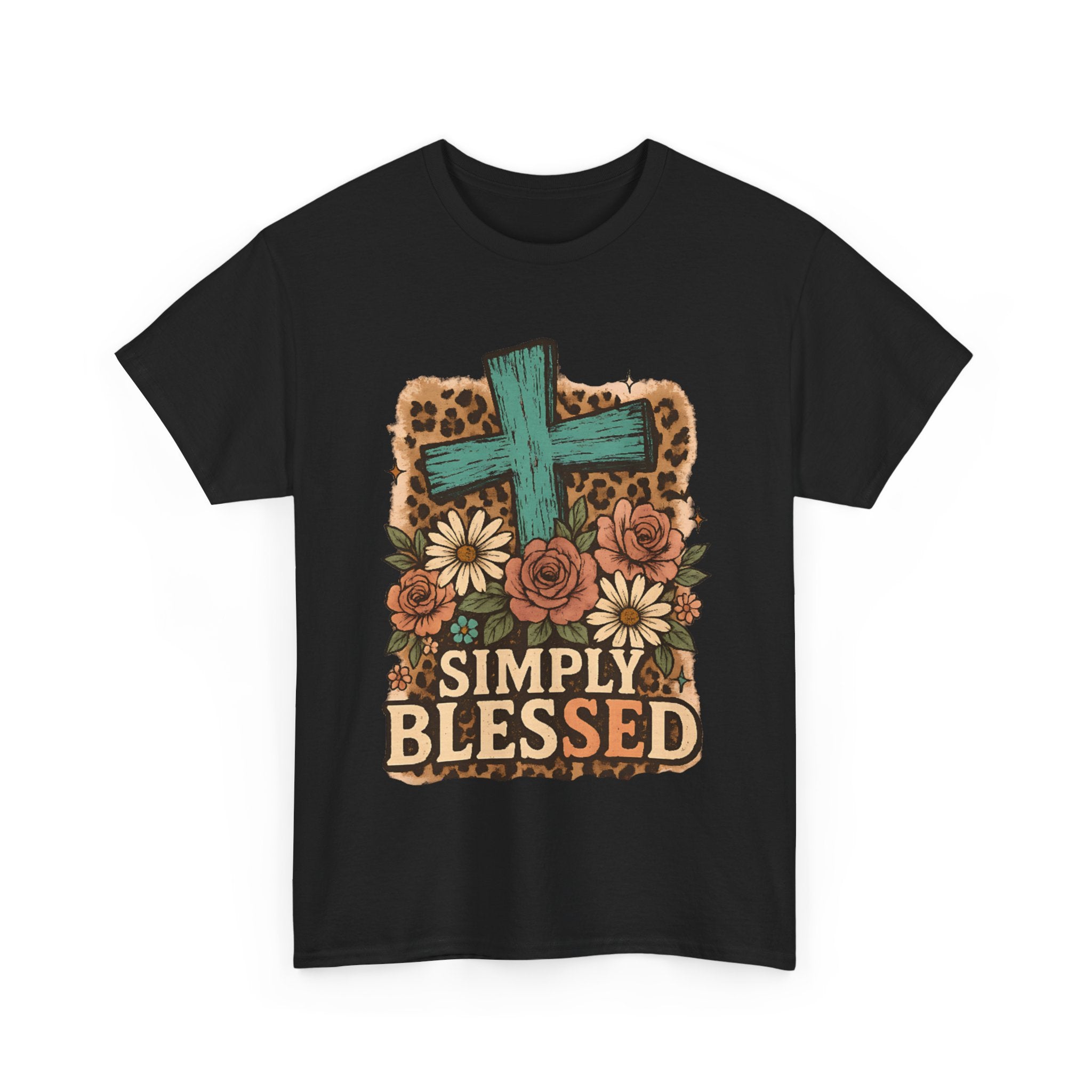 Simply Blessed Heavy Cotton Tee