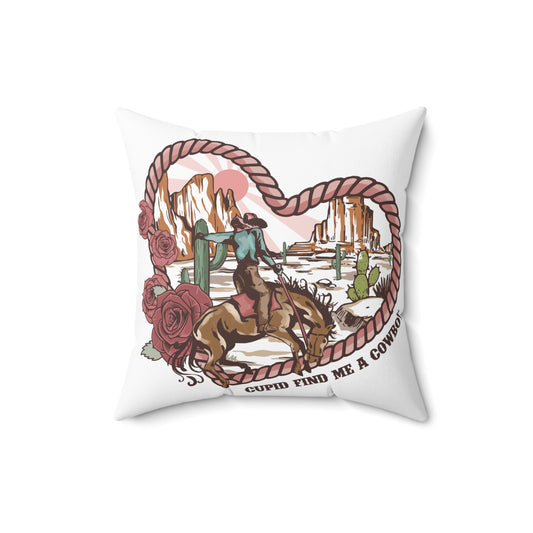Spun Polyester Square Pillow