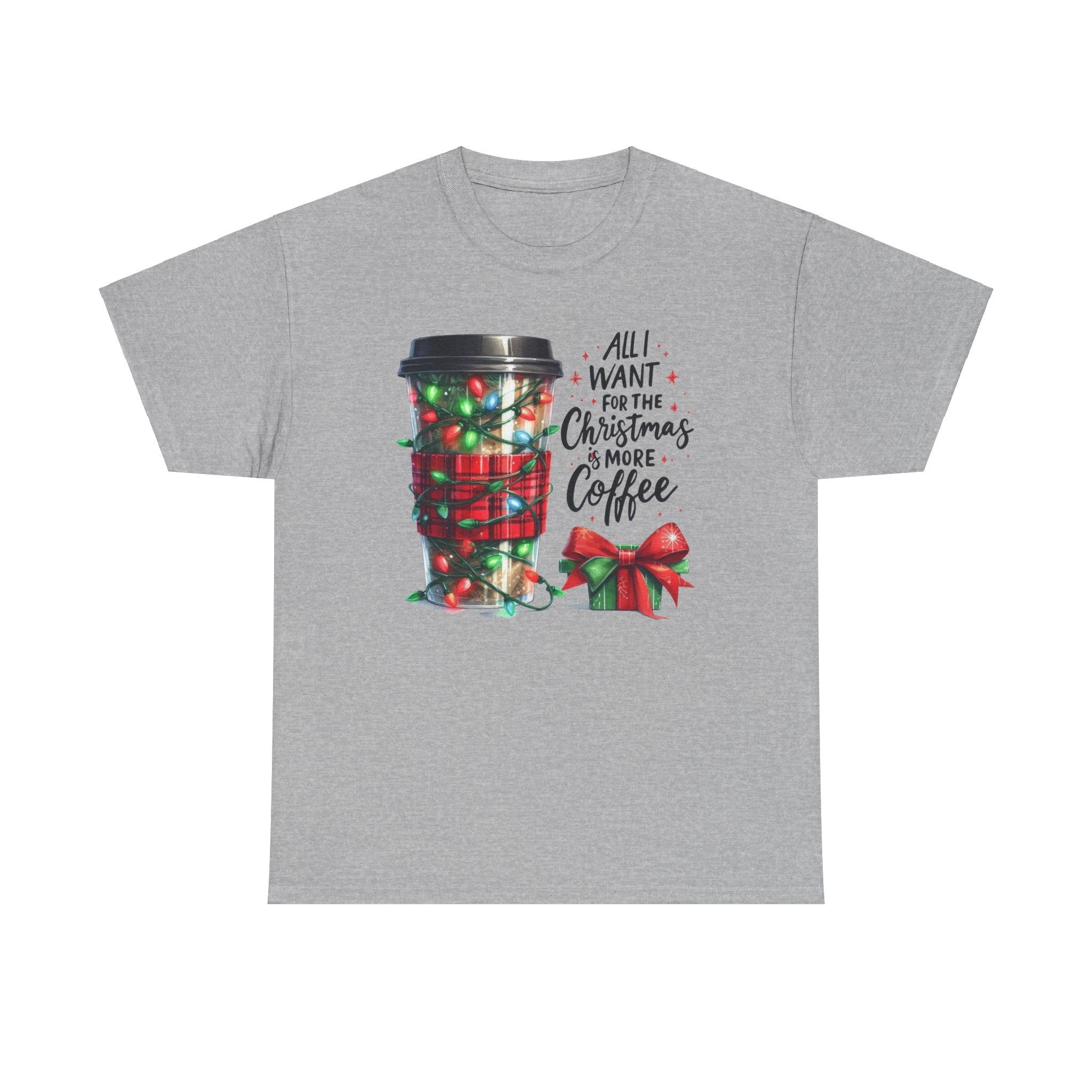 Christmas Coffee Heavy Cotton Tee