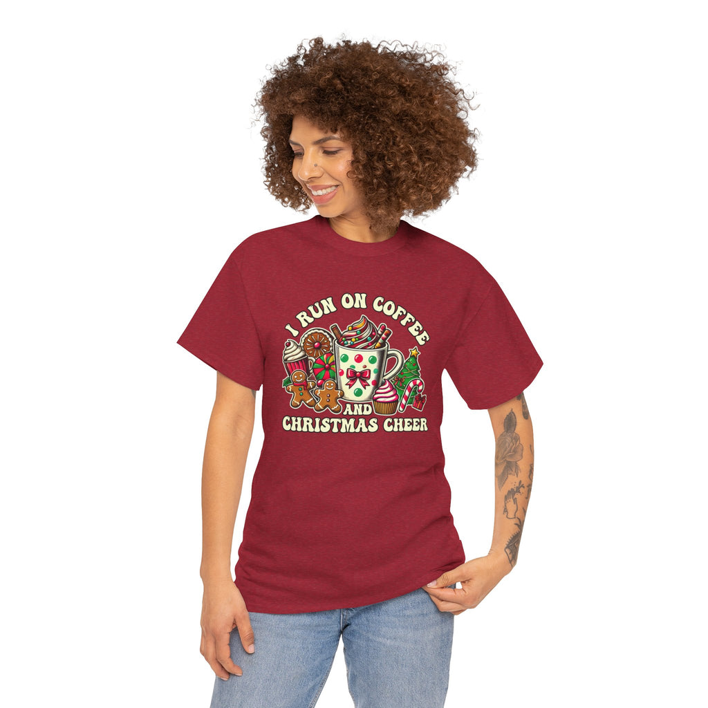 Funny Christmas Coffee Heavy Cotton Tee