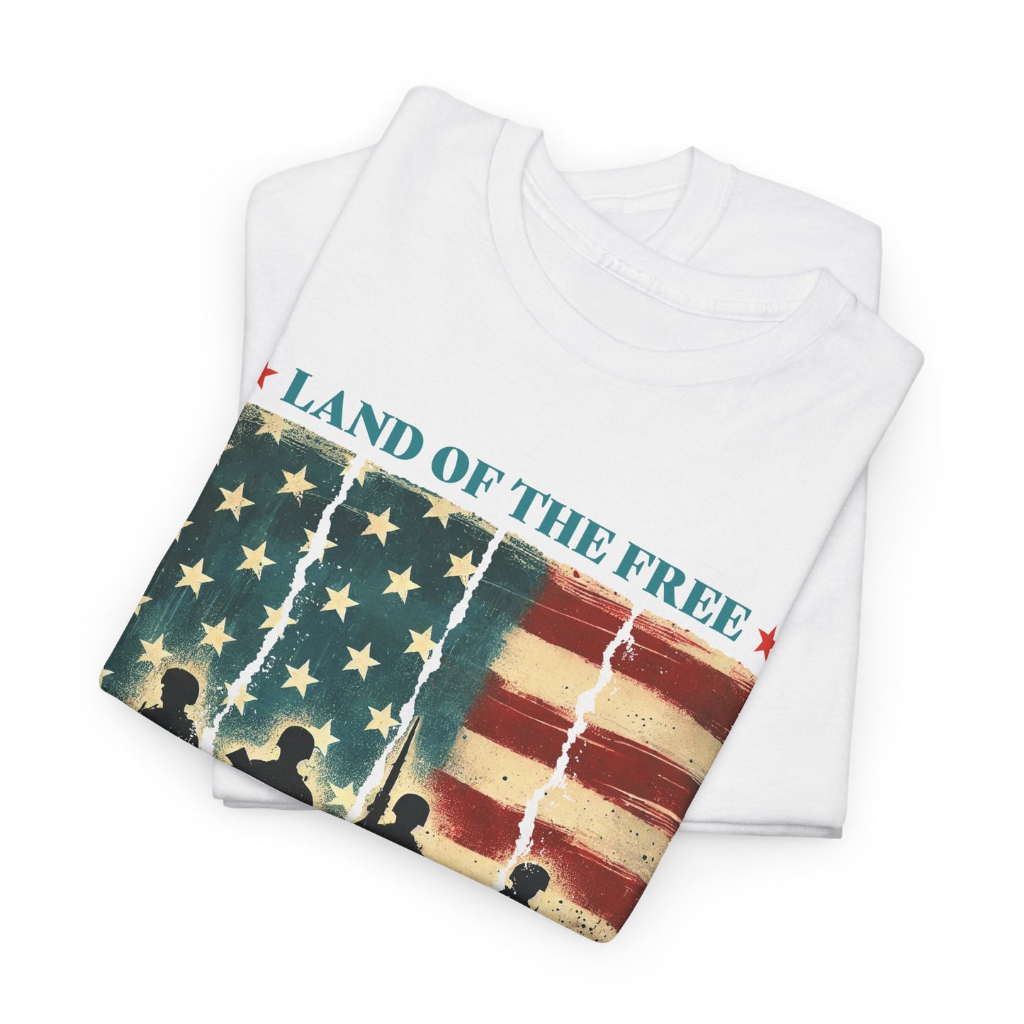 Land of the Free, Because of the Brave-Tee