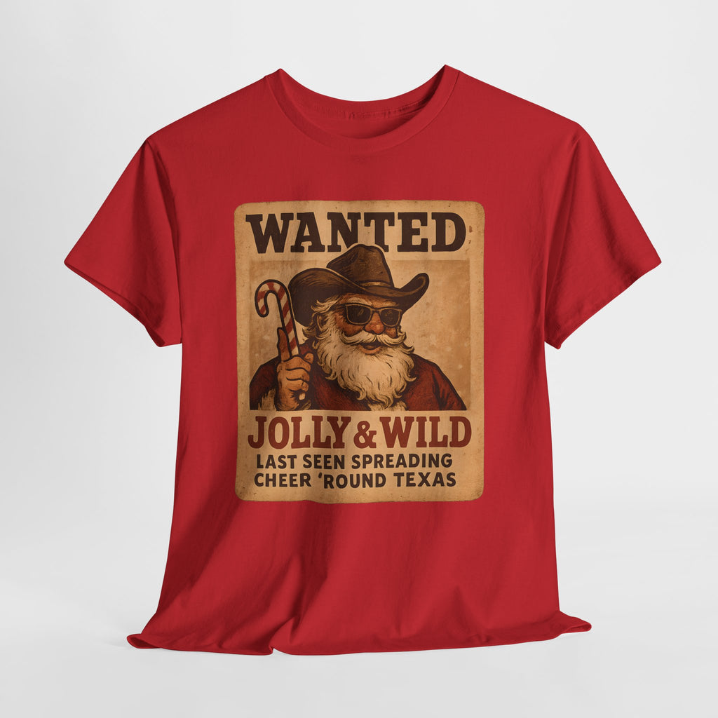 Wanted Jolly & Wild Santa T‑Shirt
