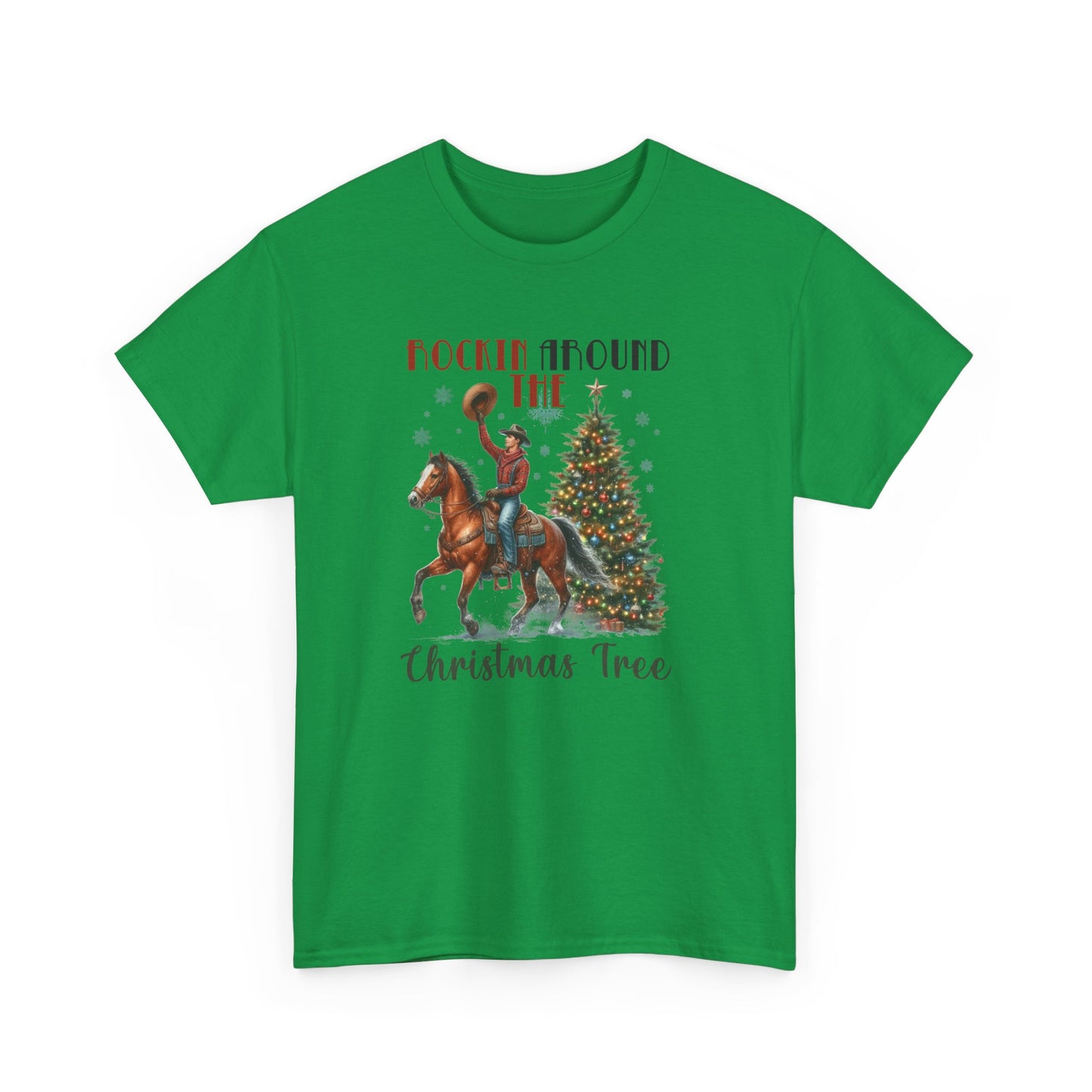 Rockin' Around the Christmas Tree Heavy Cotton Tee