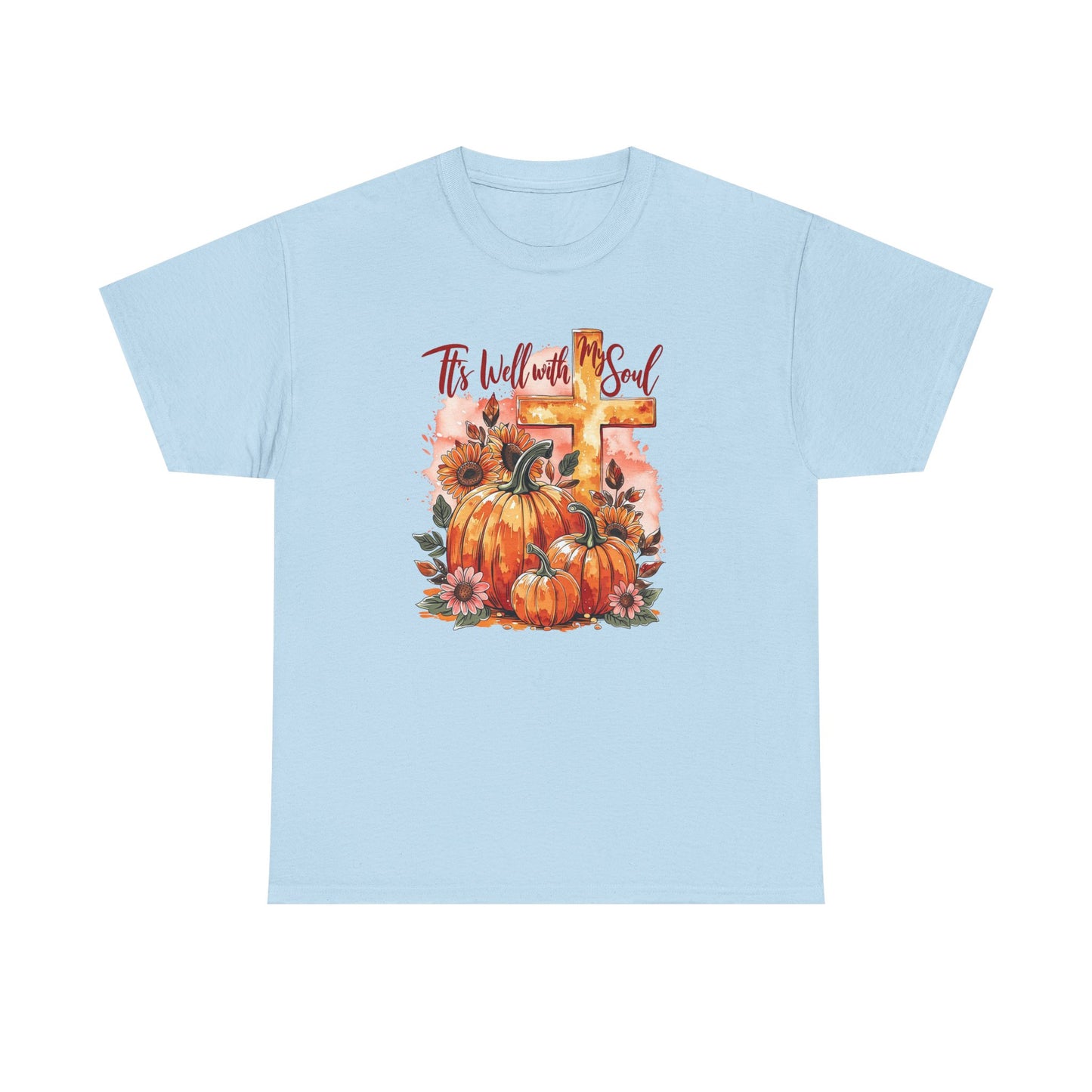 Fall Pumpkin Cross