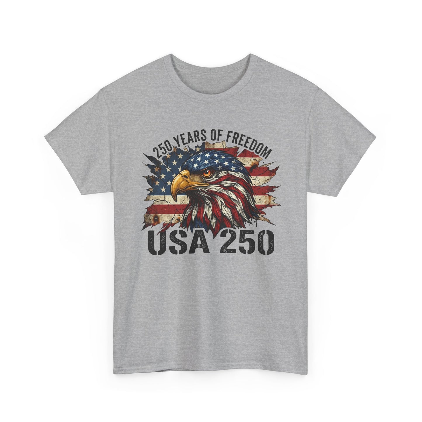 USA 250 Eagle T-Shirt — 250 Years of Freedom Patriotic Tee
