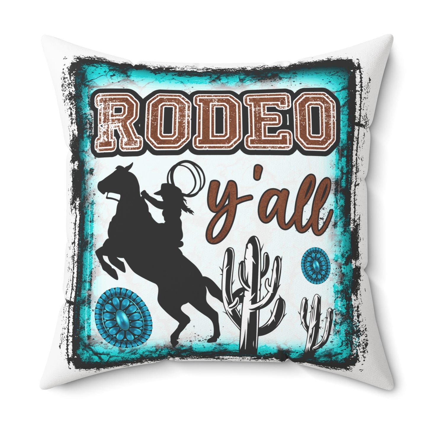 Spun Polyester Square Pillow