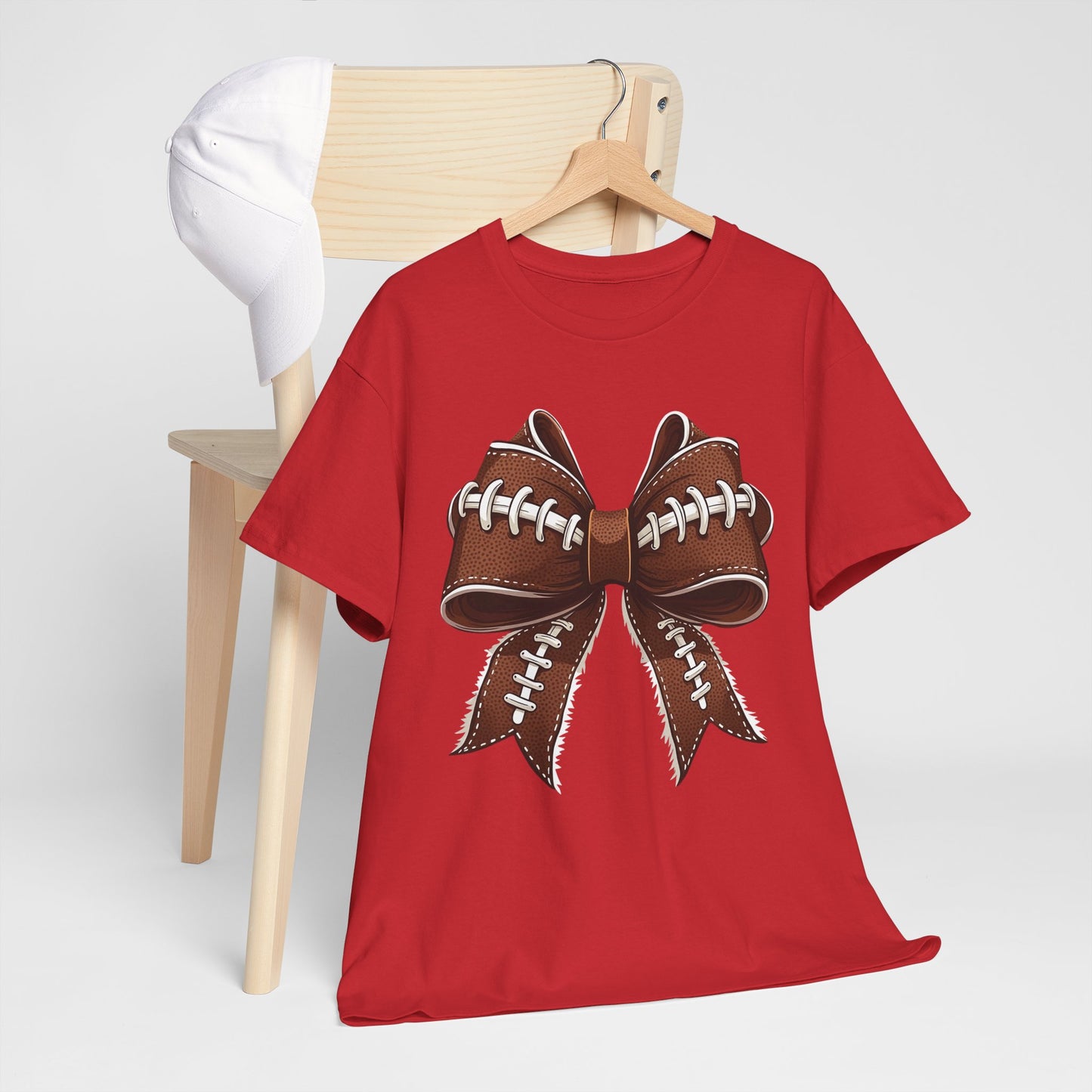 Football Bow Tee