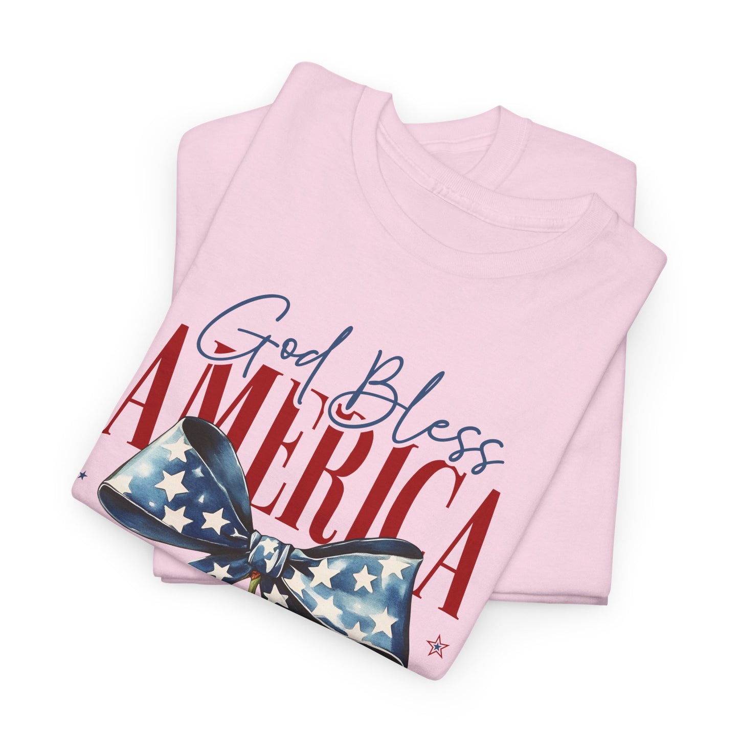 4th of July Tee - God Bless America Patriotic Shirt