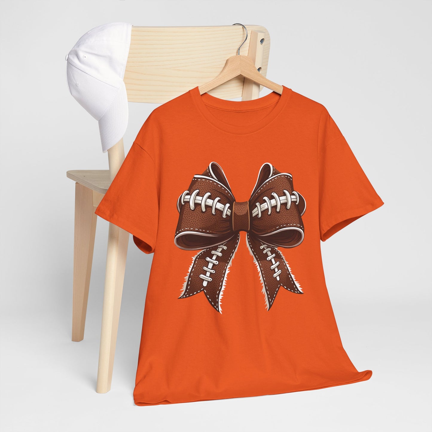 Football Bow Tee