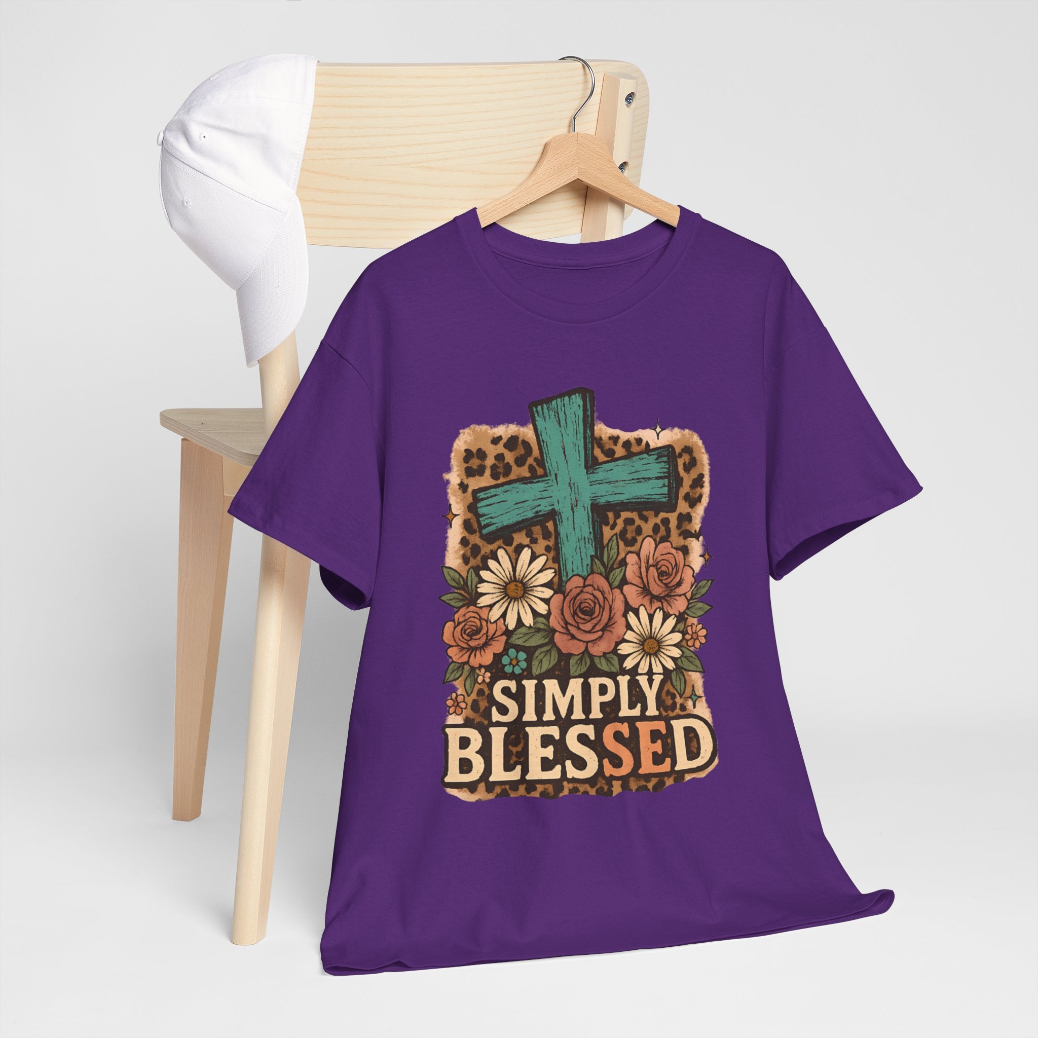 Simply Blessed Heavy Cotton Tee