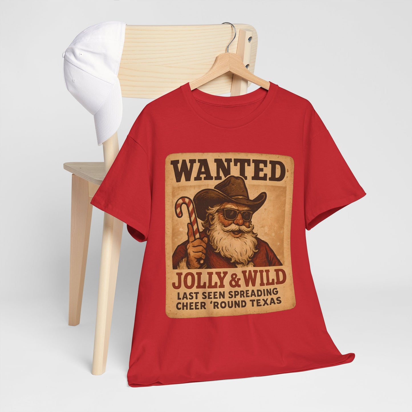 Wanted Jolly & Wild Santa T‑Shirt