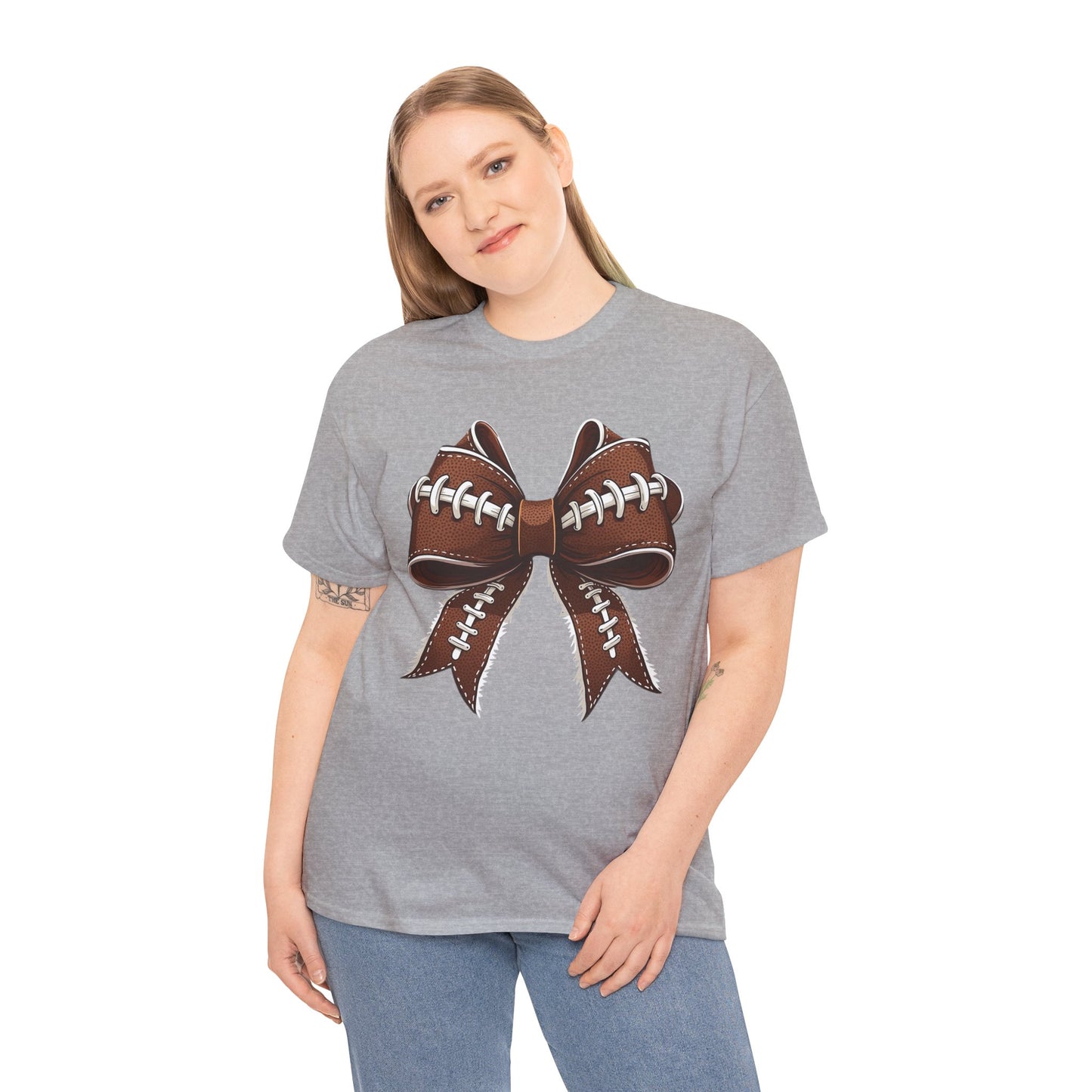 Football Bow Tee