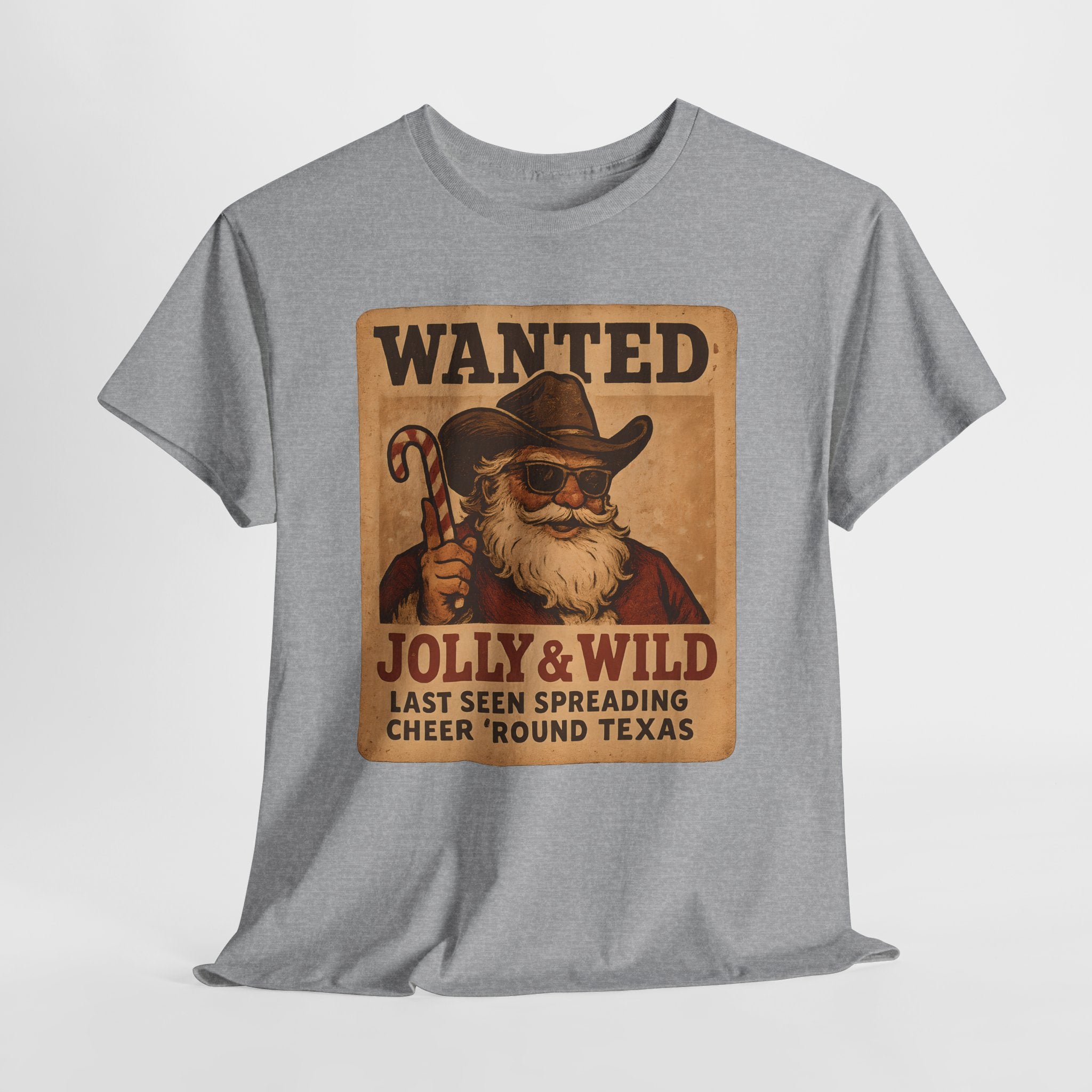 Wanted Jolly & Wild Santa T‑Shirt