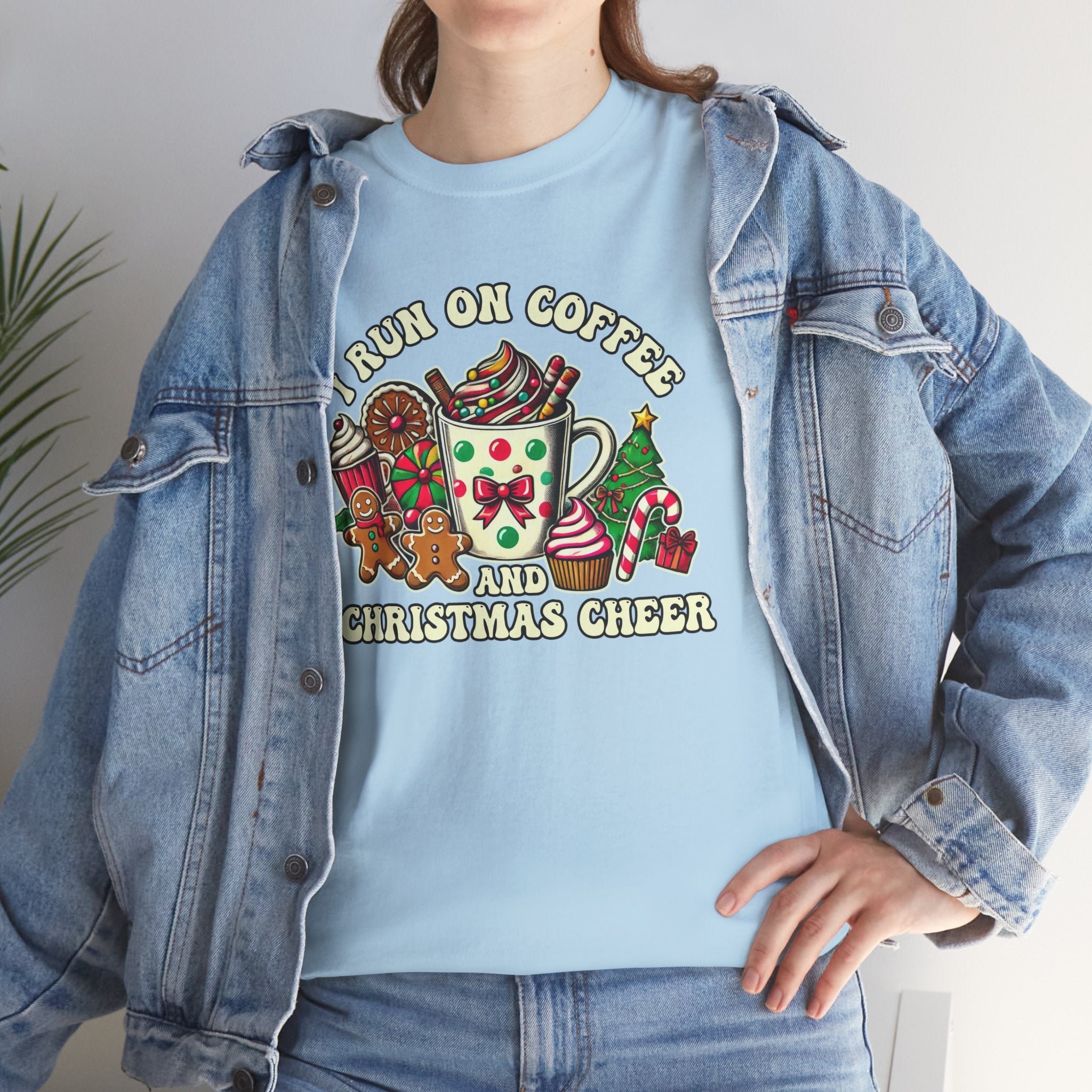 Funny Christmas Coffee Heavy Cotton Tee