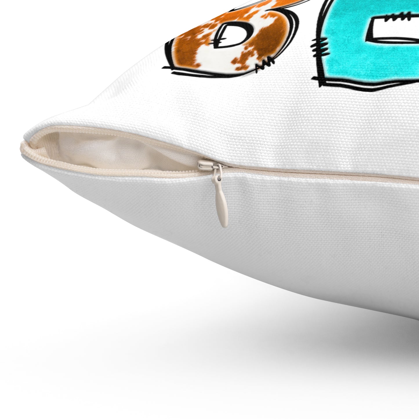 Spun Polyester Square Pillow