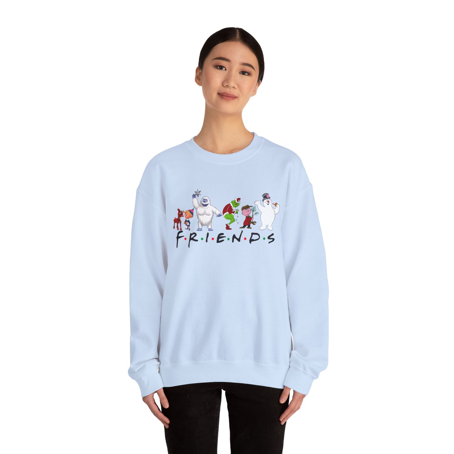 Whimsical Friends Crewneck Sweatshirt