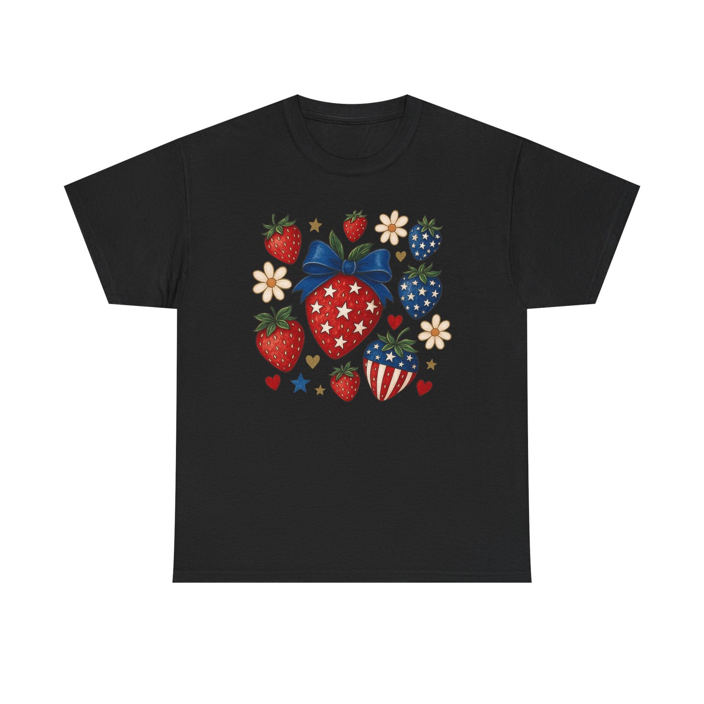 Patriotic Strawberry Tee