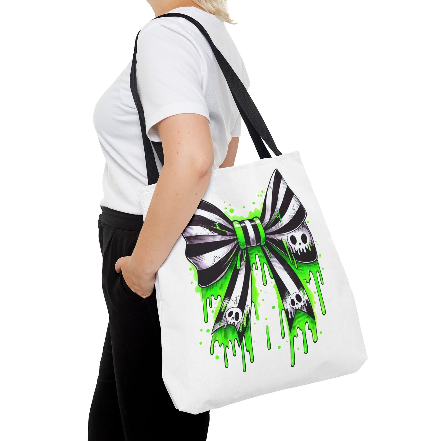 Spooky Bow Tote Bag