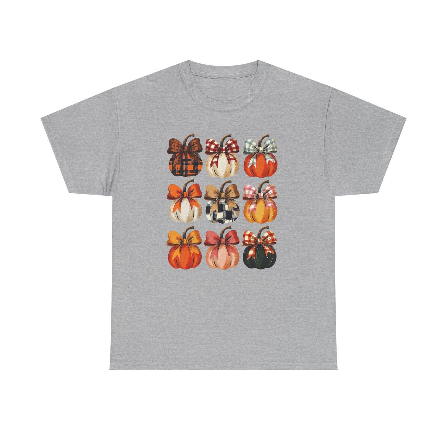 Autumn Plaid & Bow Pumpkins