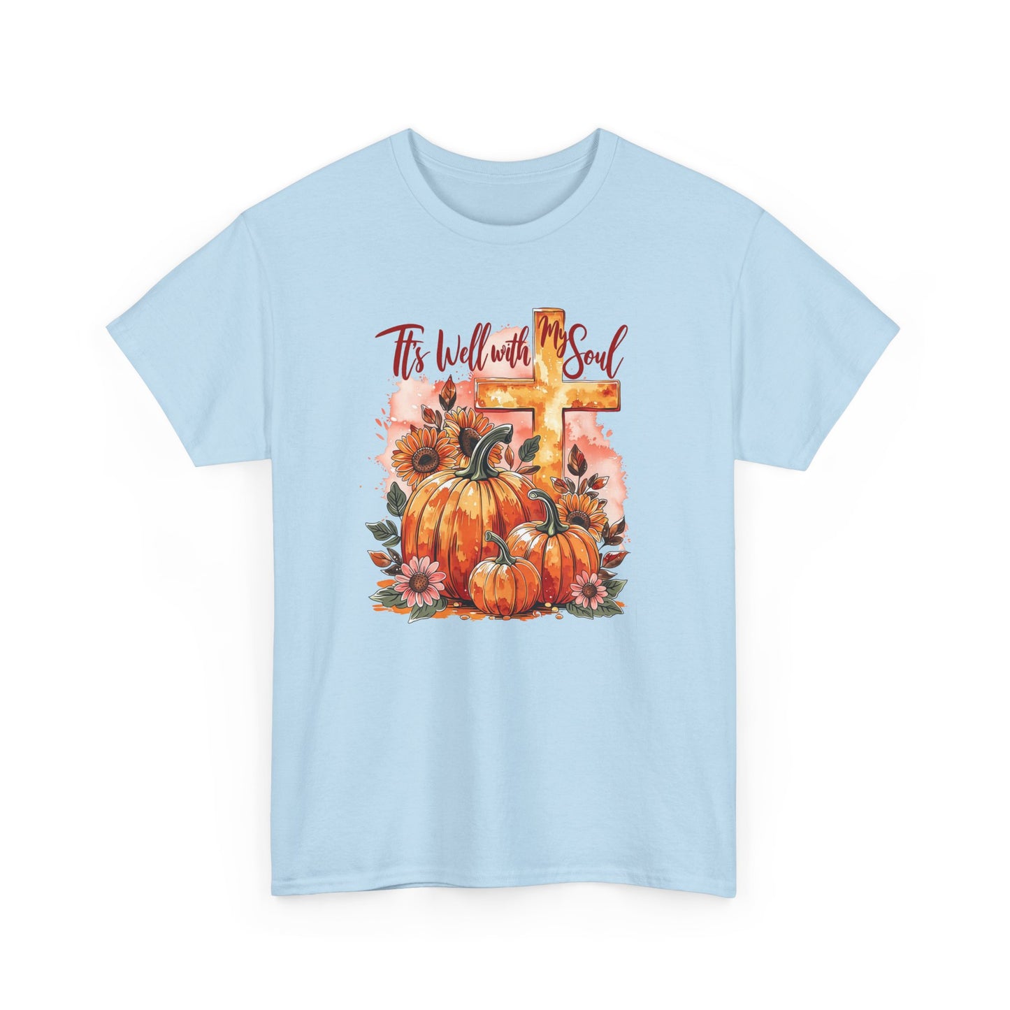 Fall Pumpkin Cross