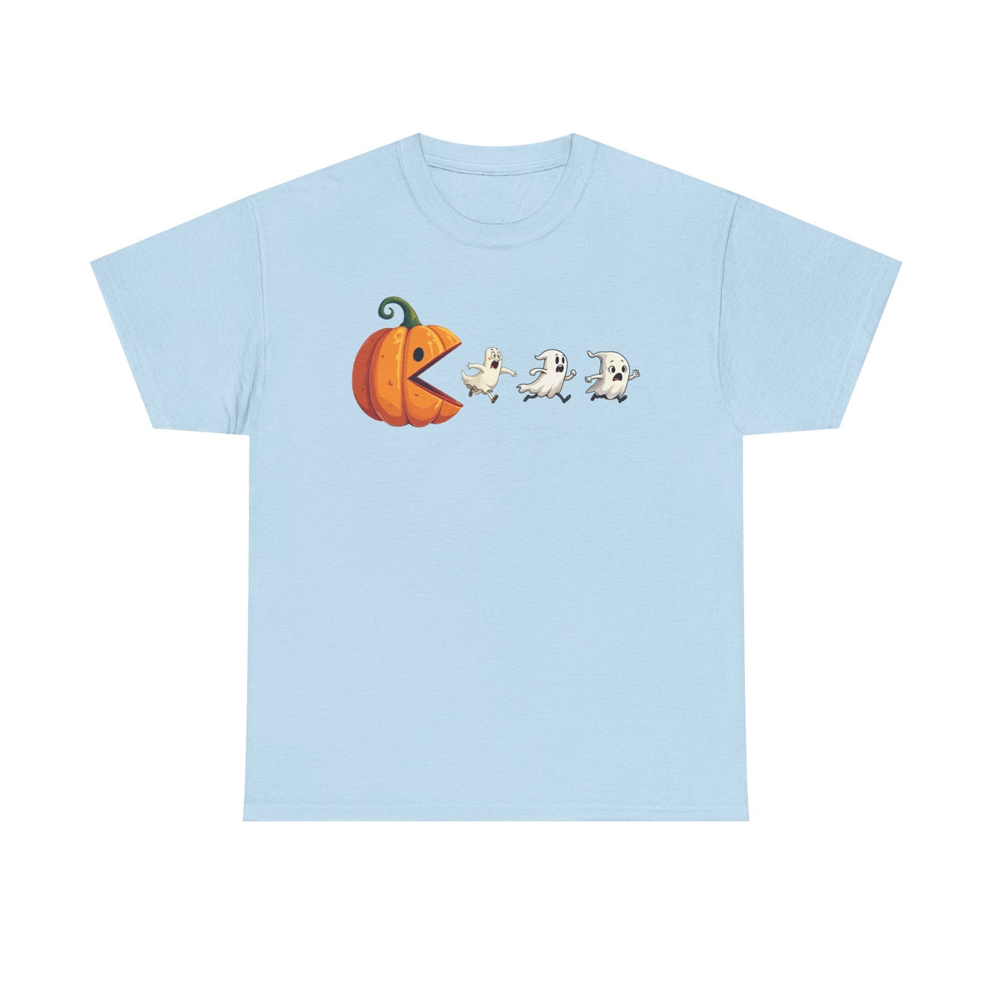 Playful Pumpkin Pac-Man Tee