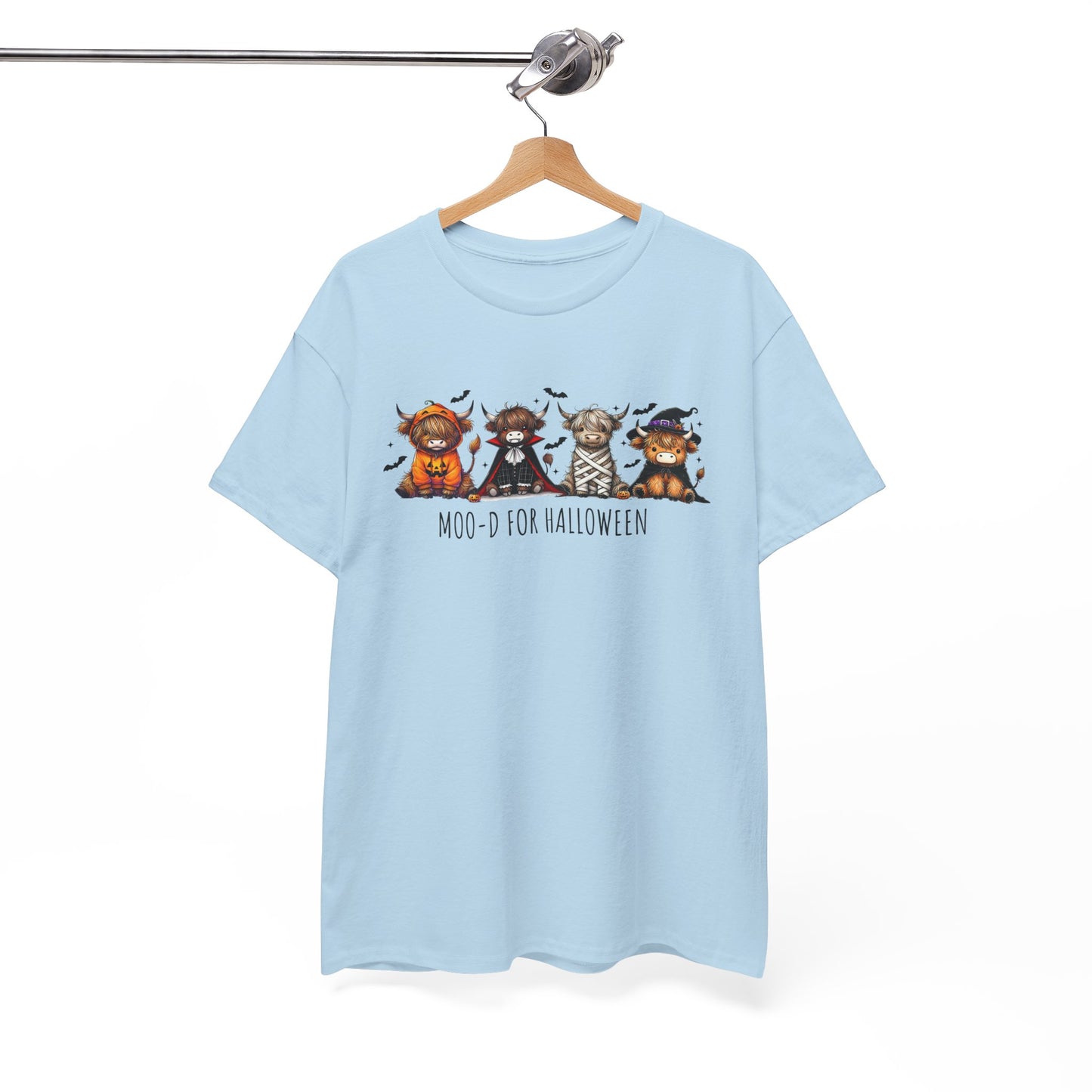 Moo-d for Halloween Cotton Tee
