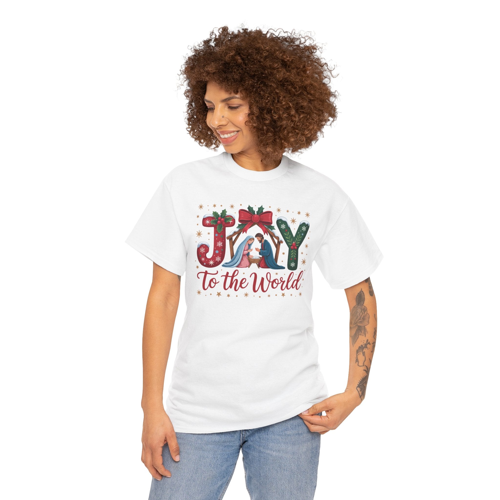 Joy to the World Christmas Tee