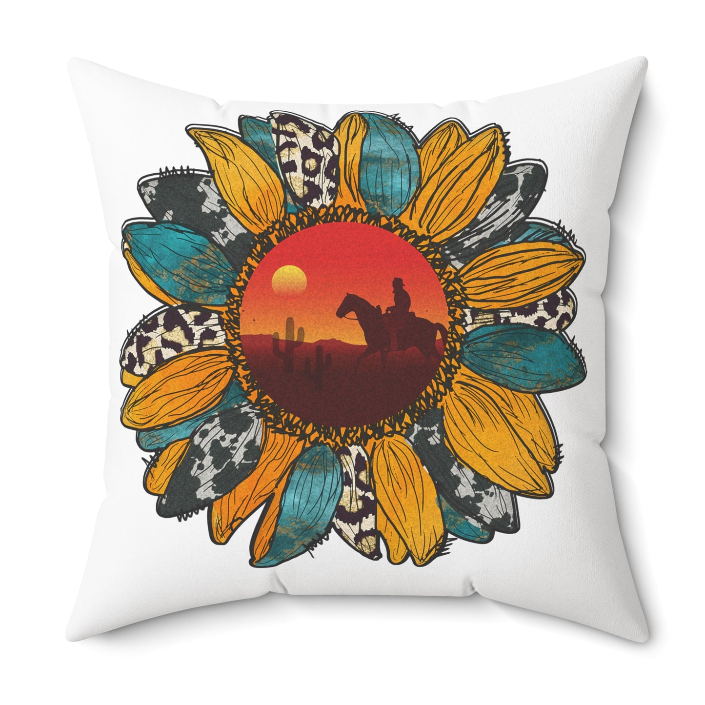 Sunflower Desert Sunset